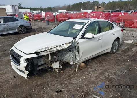 2014 Infiniti Q50 Premium z USA, uszkodzony, nr VIN JN1BV7AP3EM690621